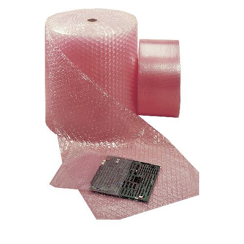 Anti-Static Small Bubble Wrap Roll W750mm x L100m - £27.84